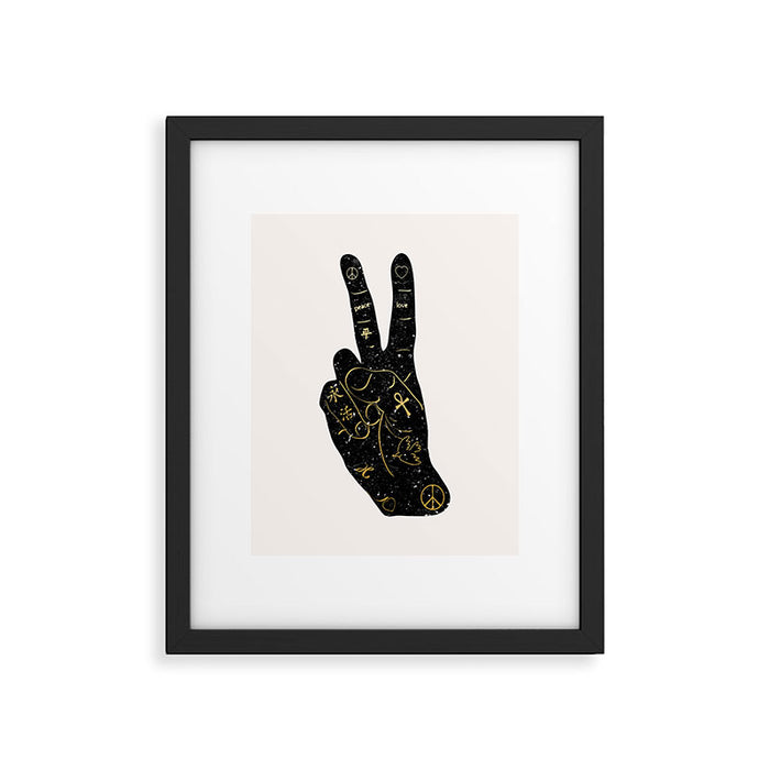 Peace Framed Art Print Gallery Image 1