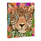 Peek A Boo Leopard Canvas Print Gallery Image 6