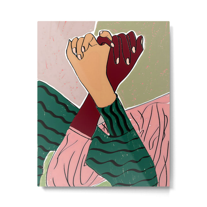 Pinky Promise And I Will Keep It Metal Print Gallery Image 1