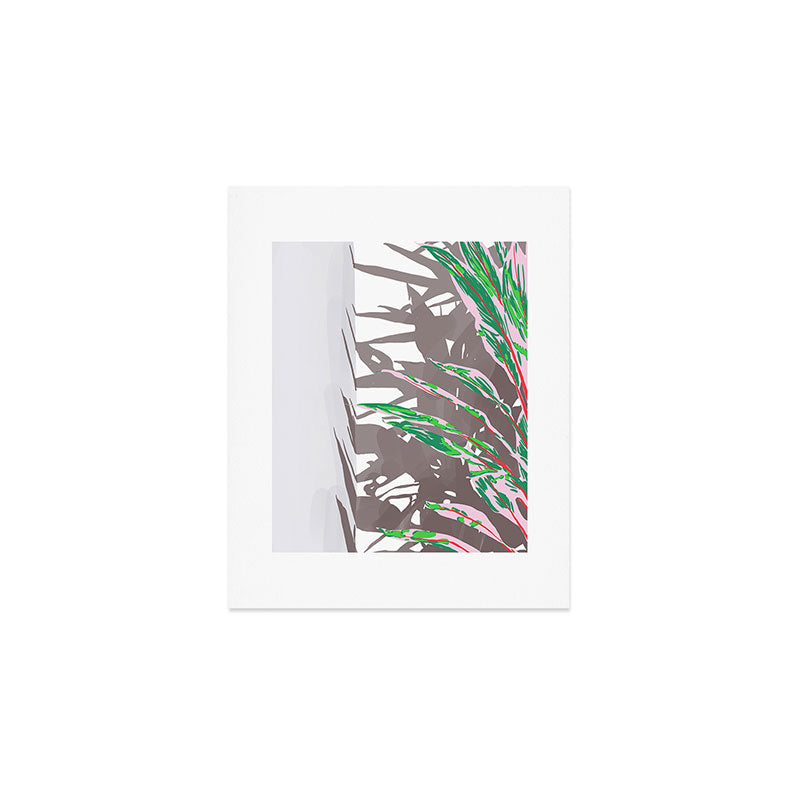 Plant & Shadow Art Print Gallery Image 1