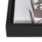 Plant & Shadow Framed Canvas Print Gallery Image 3