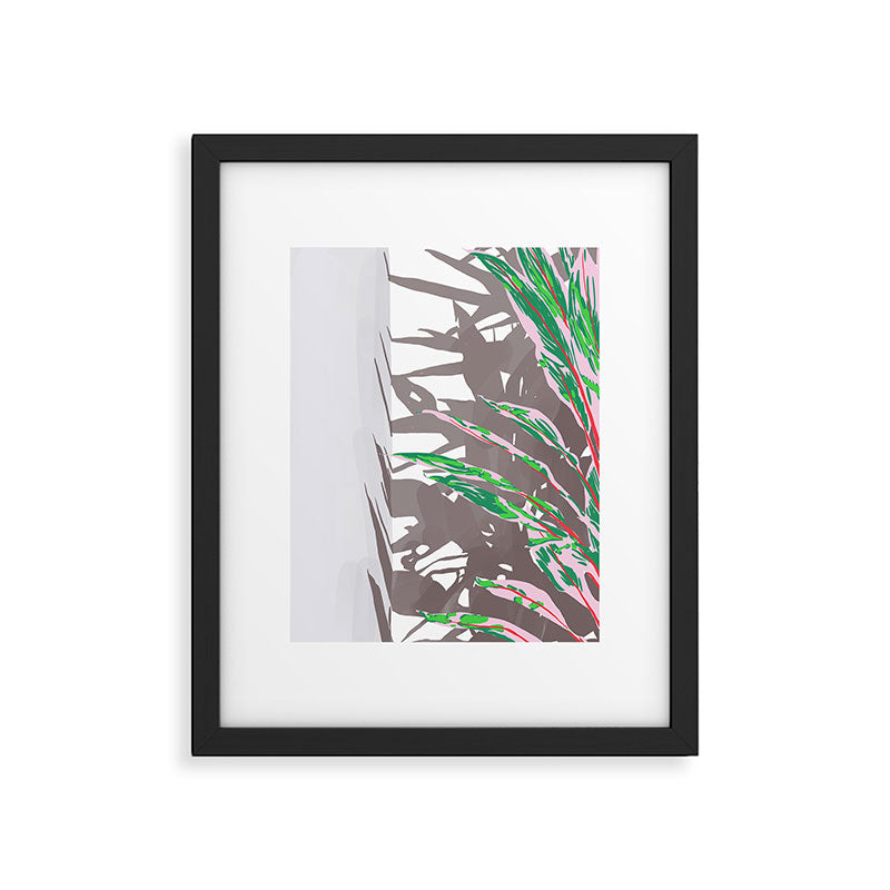 Plant & Shadow Framed Art Print Gallery Image 4