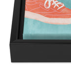 Pull Up Those Pretty Socks! | Optimism Hustle Positivity | Good Vibes Luck Pop Art Framed Canvas Print Gallery Image 3