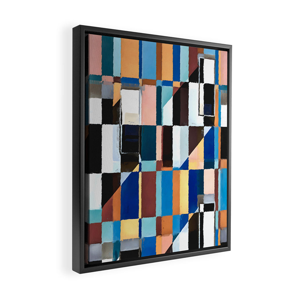 Scandinavian Earth Framed Canvas Print Gallery Image 2