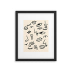 Senses Framed Art Print Gallery Image 5