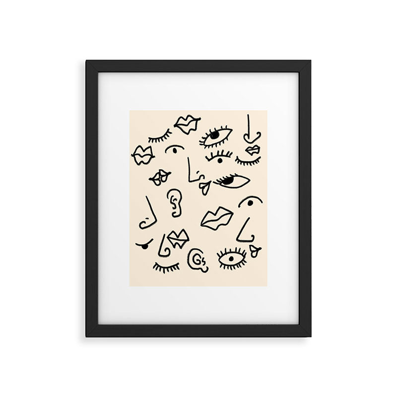 Senses Framed Art Print Gallery Image 5