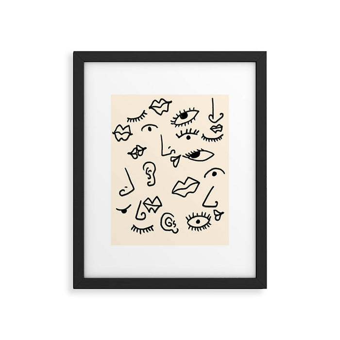 Senses Framed Art Print Gallery Image 1