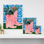 Shoe Planters Canvas Print Gallery Image 3