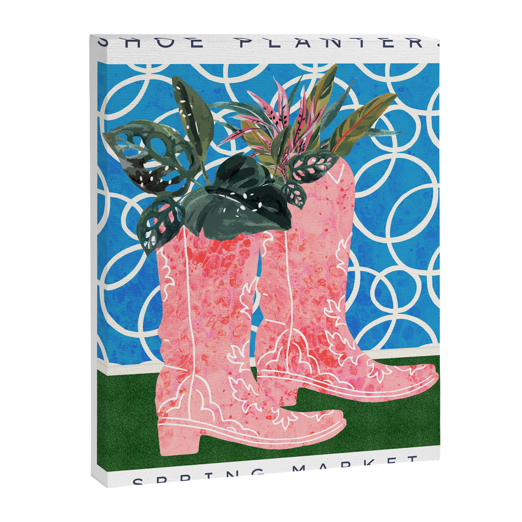 Shoe Planters Canvas Print Gallery Image 6