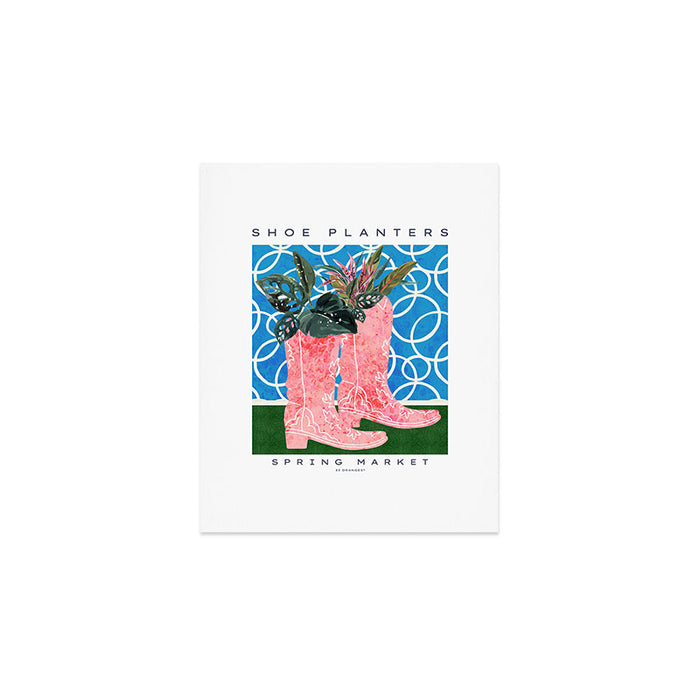 Shoe Planters Art Print Gallery Image 1