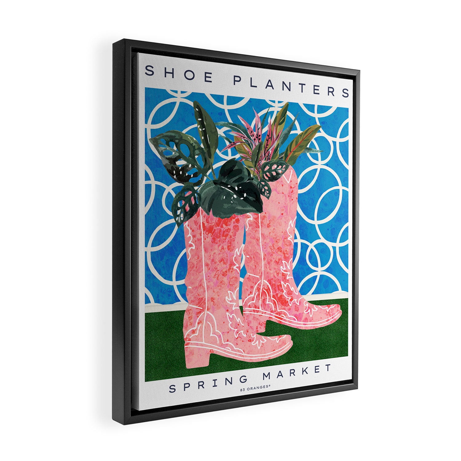 Shoe Planters Framed Canvas Print Gallery Image 2