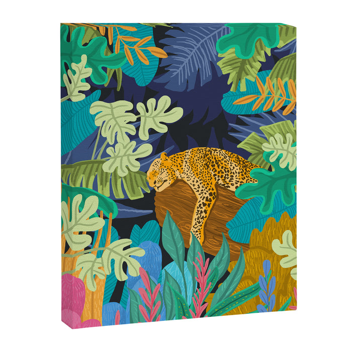 Sleeping Panther Canvas Print Gallery Image 1