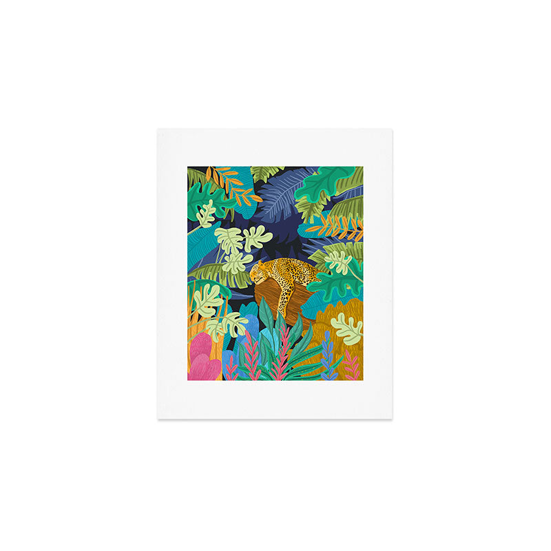 Sleeping Panther Art Print Gallery Image 1