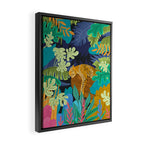 Sleeping Panther Framed Canvas Print Gallery Image 2