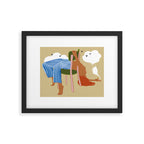 Smoking Up And Making Clouds Framed Art Print Gallery Image 5