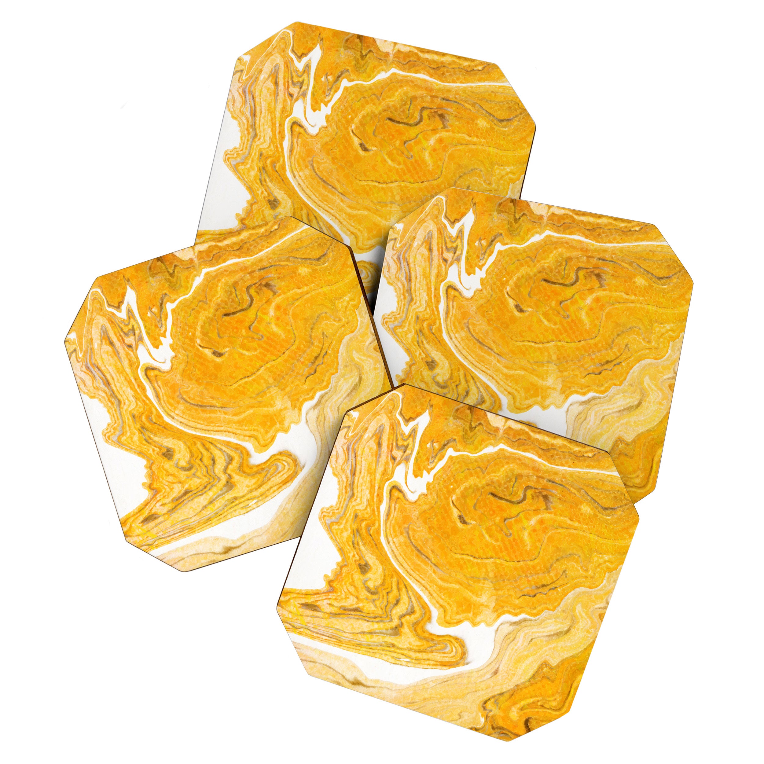 Snake Skin Marble Coaster Gallery Image 1