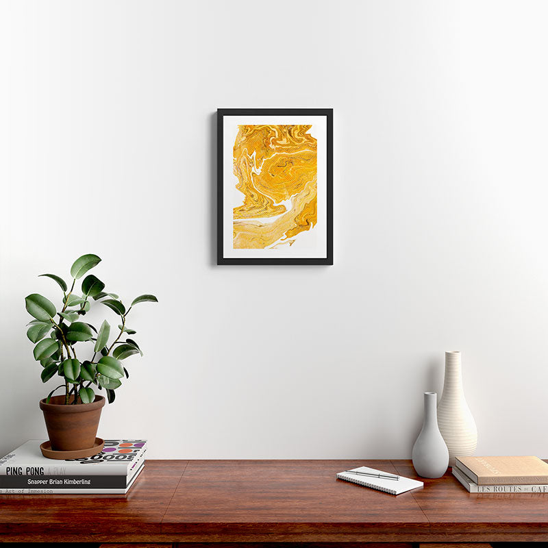 Snake Skin Marble Framed Art Print Gallery Image 2