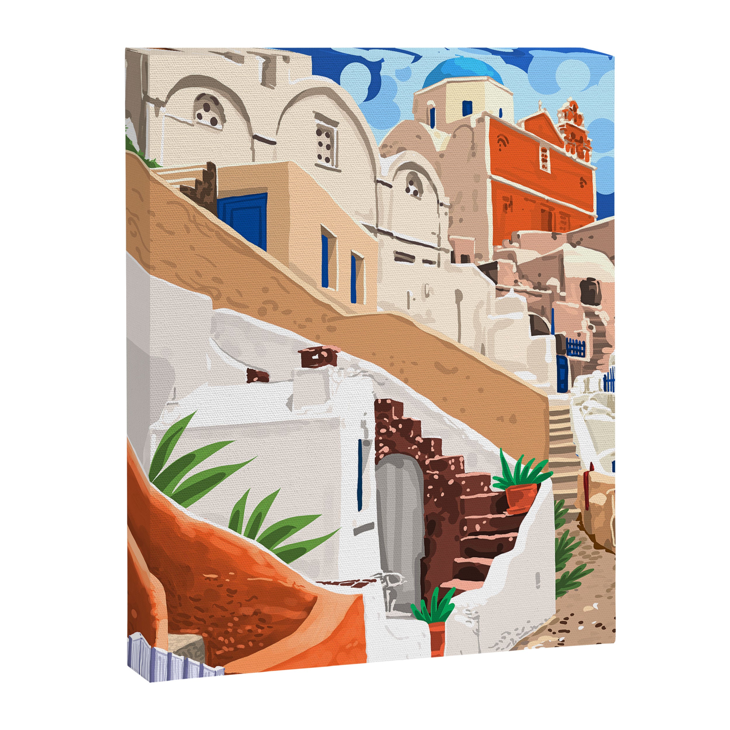 Somewhere Far Far Away | Sicily Italy Greece Architecture | Travel Buildings Beautiful Cityscape Canvas Print Gallery Image 6