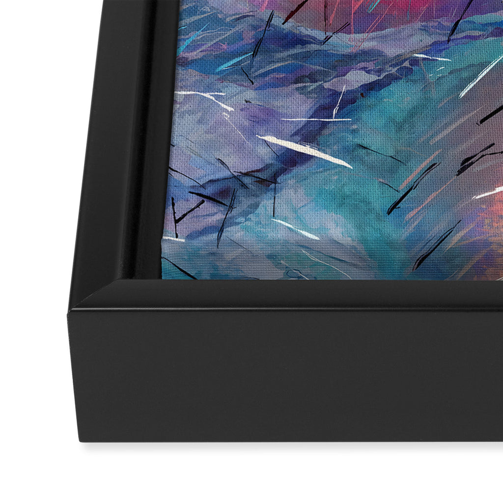 Soul-Driven Abstraction Framed Canvas Print Gallery Image 3