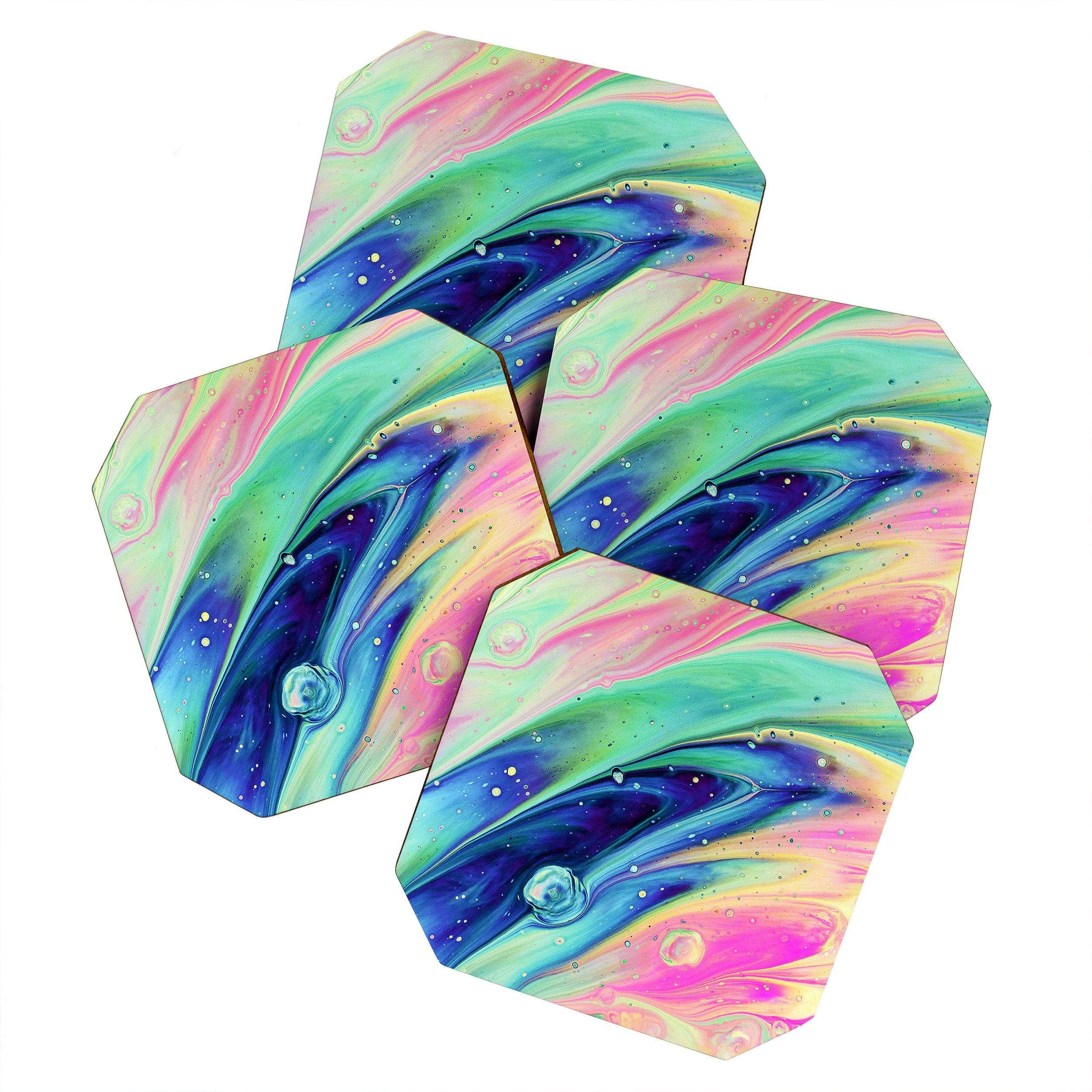 Space #abstract #digitalart Coaster Gallery Image 1