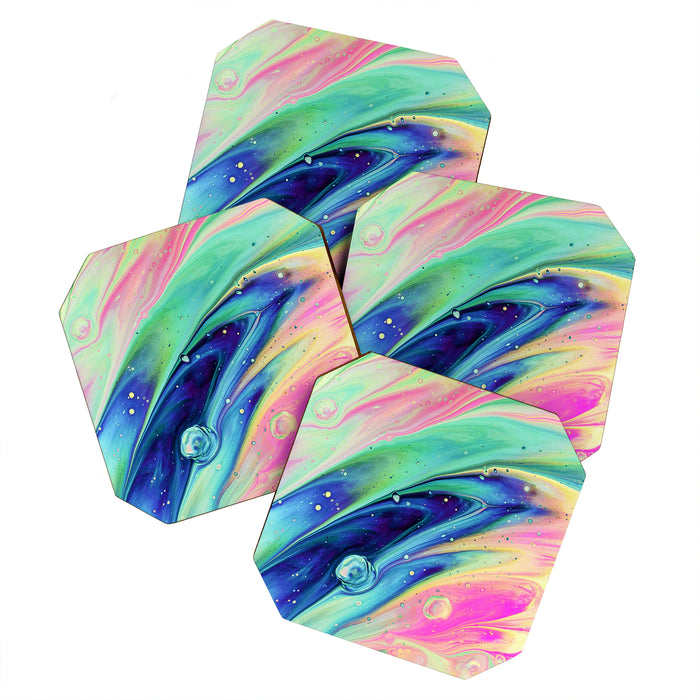 Space #abstract #digitalart Coaster Gallery Image 1