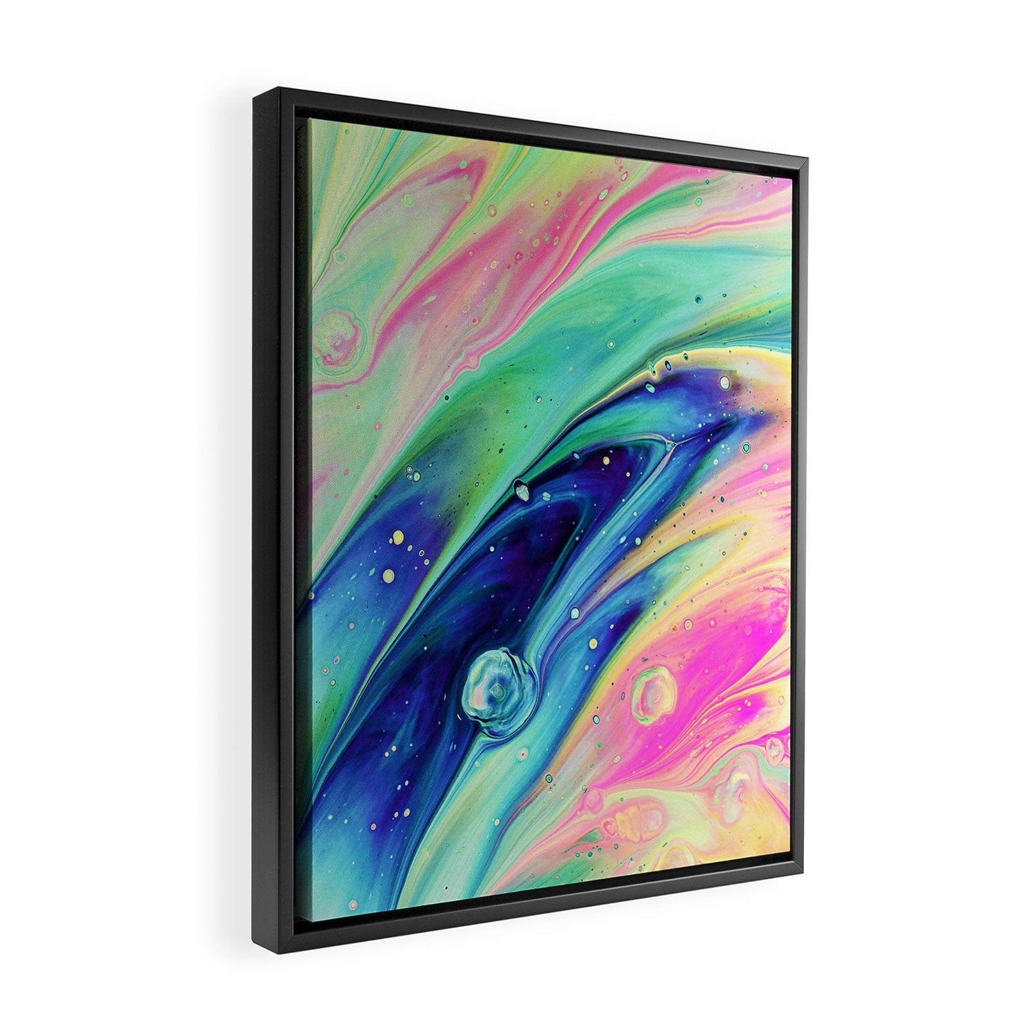 Space #abstract #digitalart Framed Canvas Print Gallery Image 2