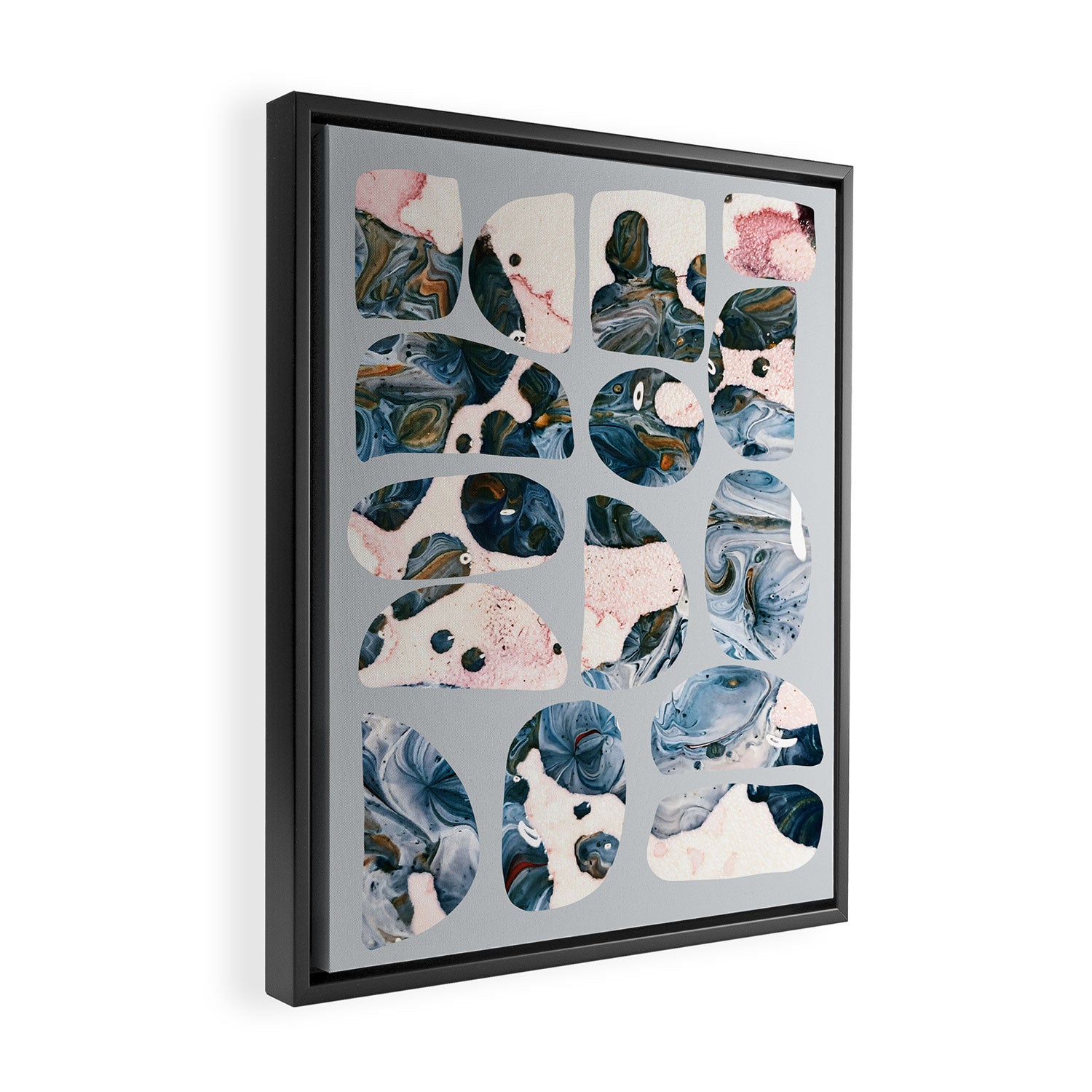 Stones Left Unturned Framed Canvas Print Gallery Image 2
