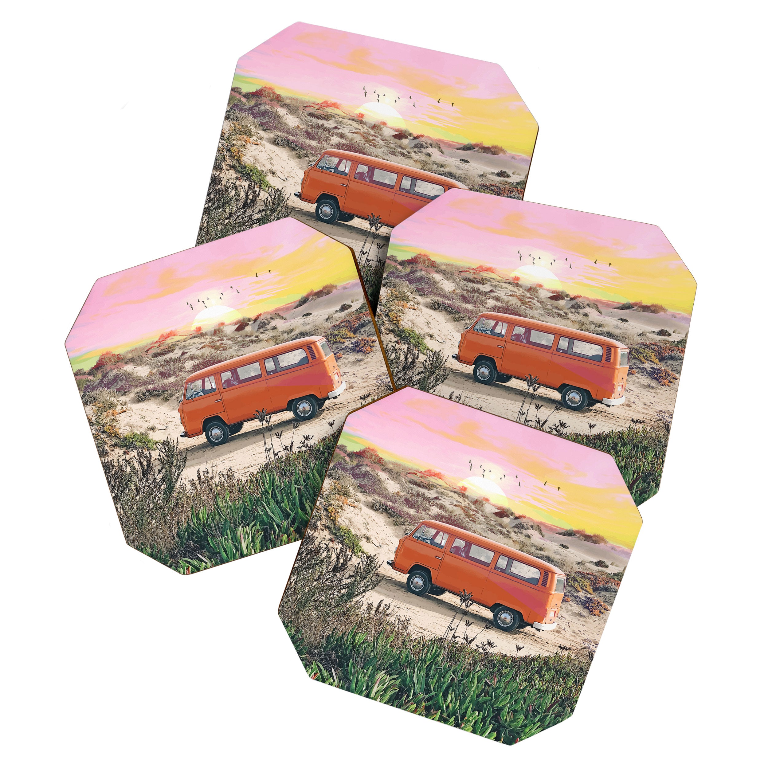 Summer Adventure #photography #digitalart Coaster Gallery Image 1
