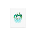 Swans In Love Art Print Gallery Image 1