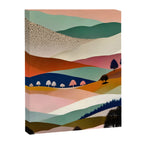 Textures And Patterned Landscape Canvas Print Gallery Image 6
