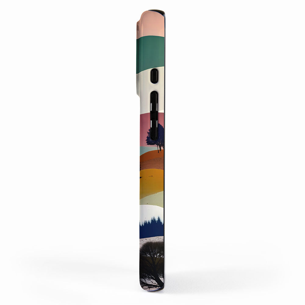 Textures And Patterned Landscape iPhone Case Gallery Image 2