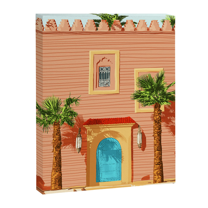 The Blue Door Canvas Print Gallery Image 1