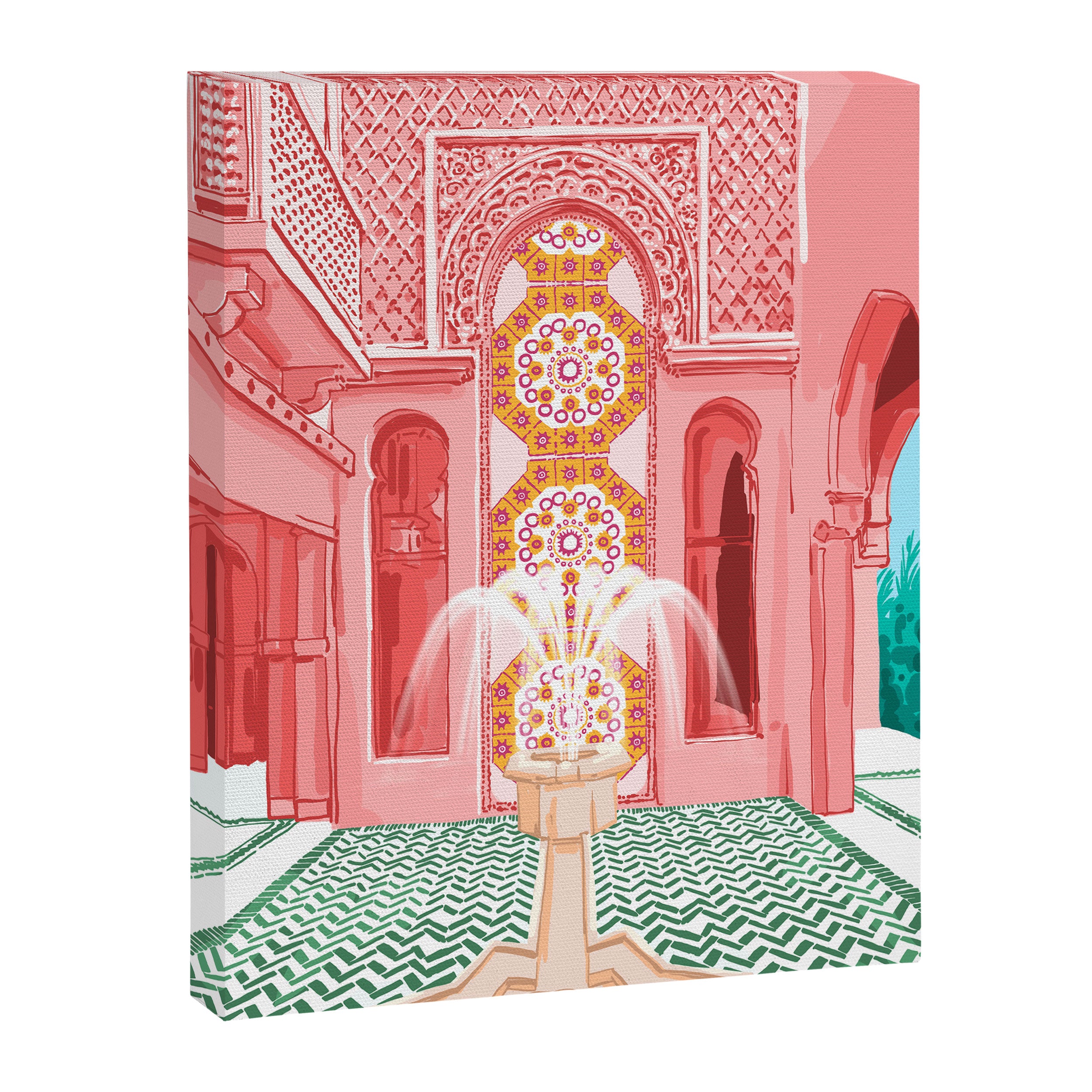The Blush Palace Canvas Print Gallery Image 6