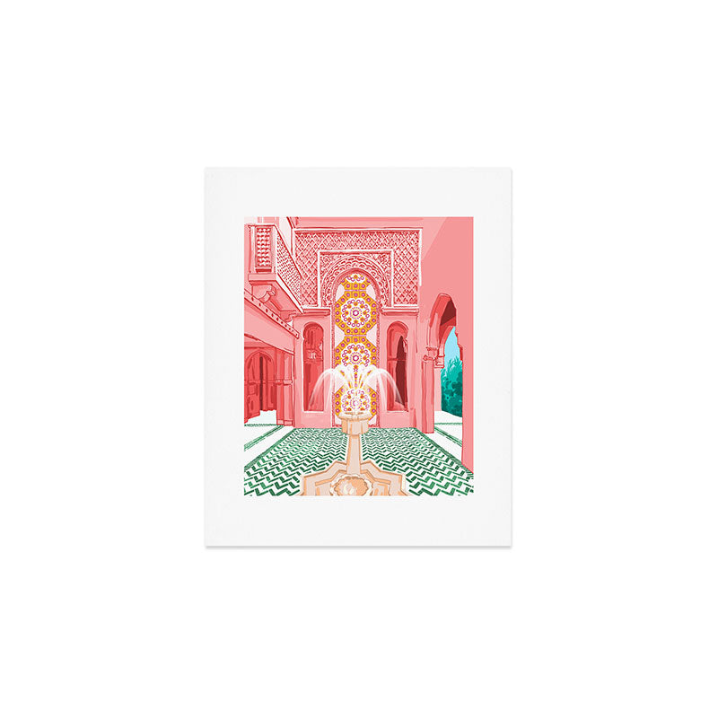 The Blush Palace Art Print Gallery Image 1