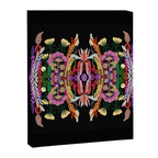 The Butterfly Effect Series - 01, Paint Blot Mirror Colorful, Symmetrical Graphic, Eclectic Mandala  Canvas Print Gallery Image 6