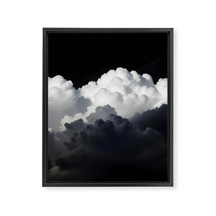 The Drama Unfolds Framed Canvas Print Gallery Image 1