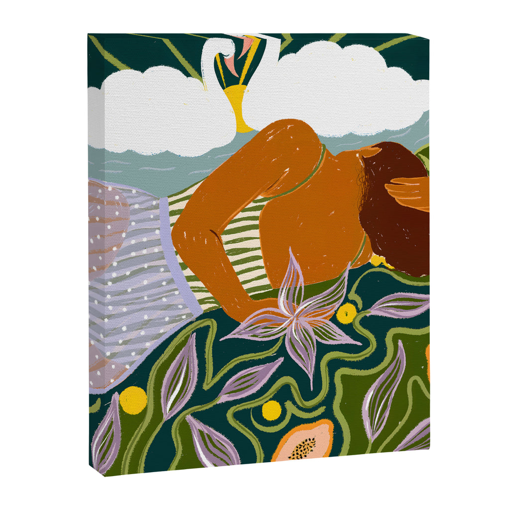 The Dreamer Of Swans Canvas Print Gallery Image 6