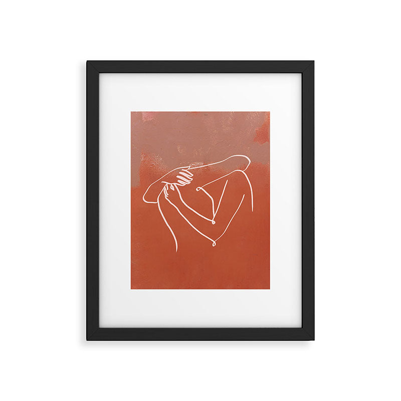 The Embrace Framed Art Print Gallery Image 5