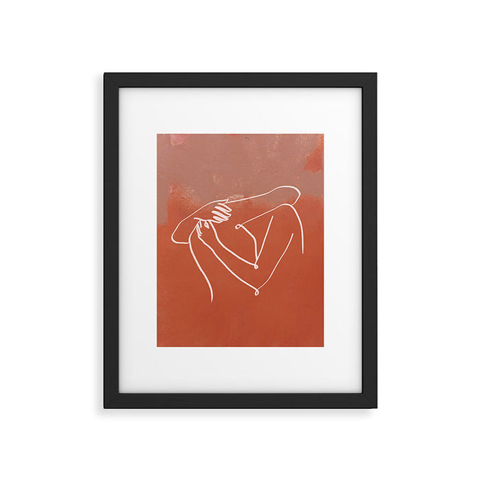The Embrace Framed Art Print Gallery Image 1