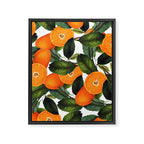 The Forbidden Orange #society6 #decor #buyart Framed Canvas Print Gallery Image 6