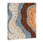 The Little Things Always_Abstract Line Art Drawing_Eclectic Bohemian Pattern Texture Shapes Canvas Print Gallery Image 6