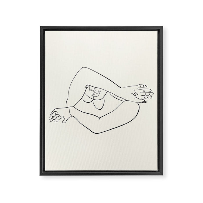 The Longing Framed Canvas Print Gallery Image 1
