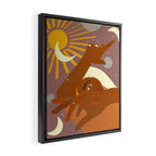 The Moon Dances With Me The Way The Sun Cannot And The Other Way Round Framed Canvas Print Gallery Image 2