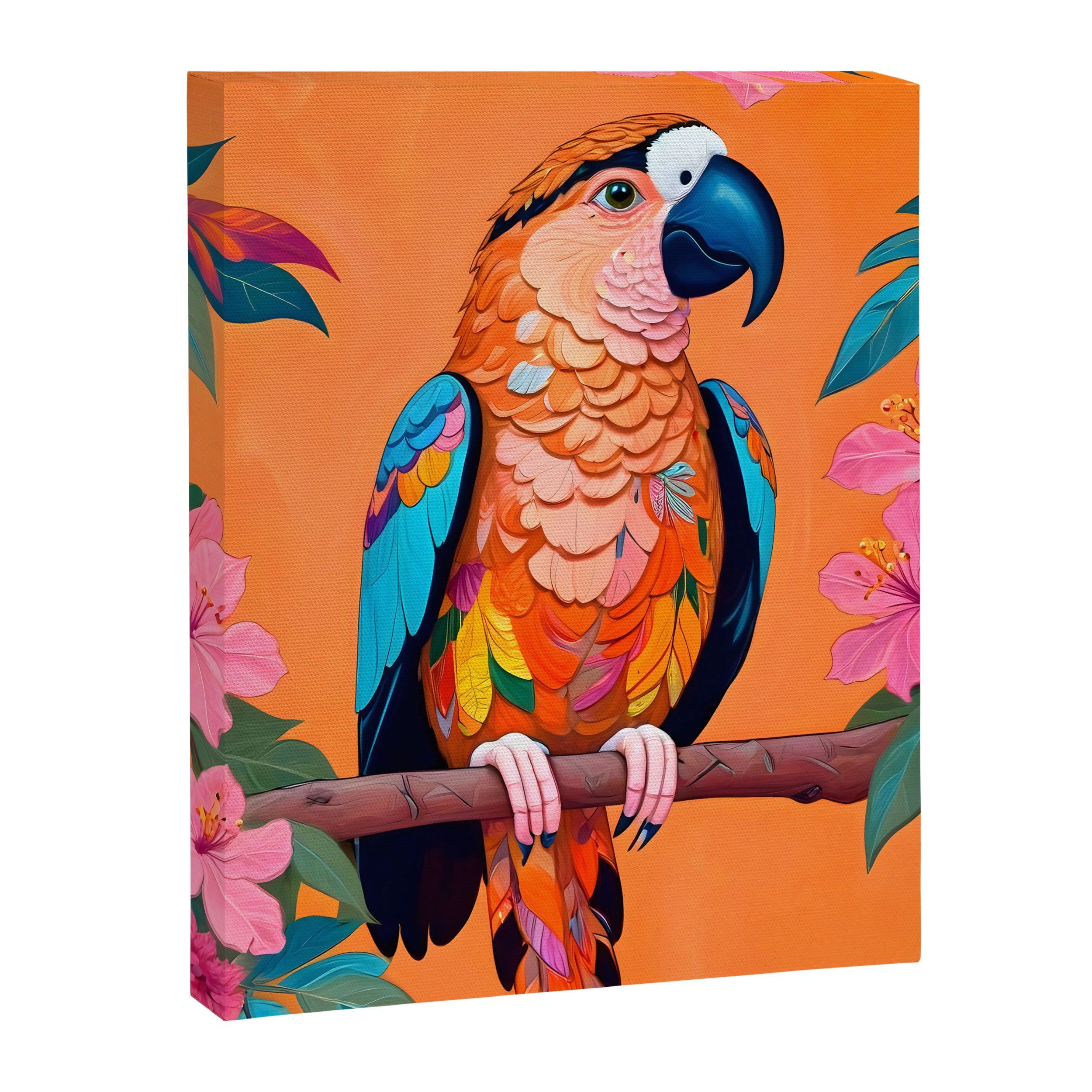 The Parrot Canvas Print Gallery Image 6