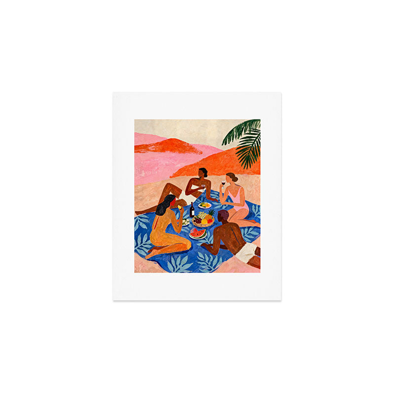 The Picnic Art Print Gallery Image 1