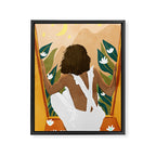 The wild world and a rebel heart Framed Canvas Print Gallery Image 6