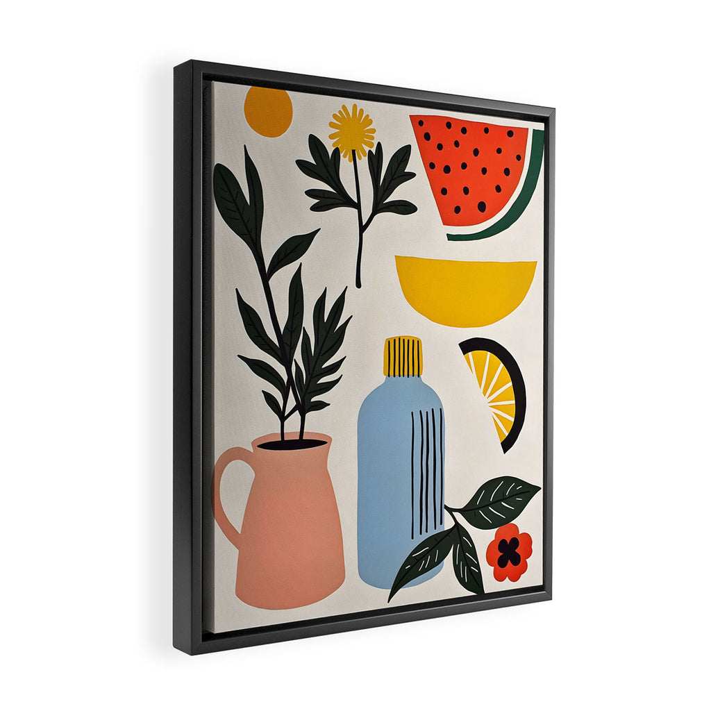 Things of Joy Framed Canvas Print Gallery Image 2