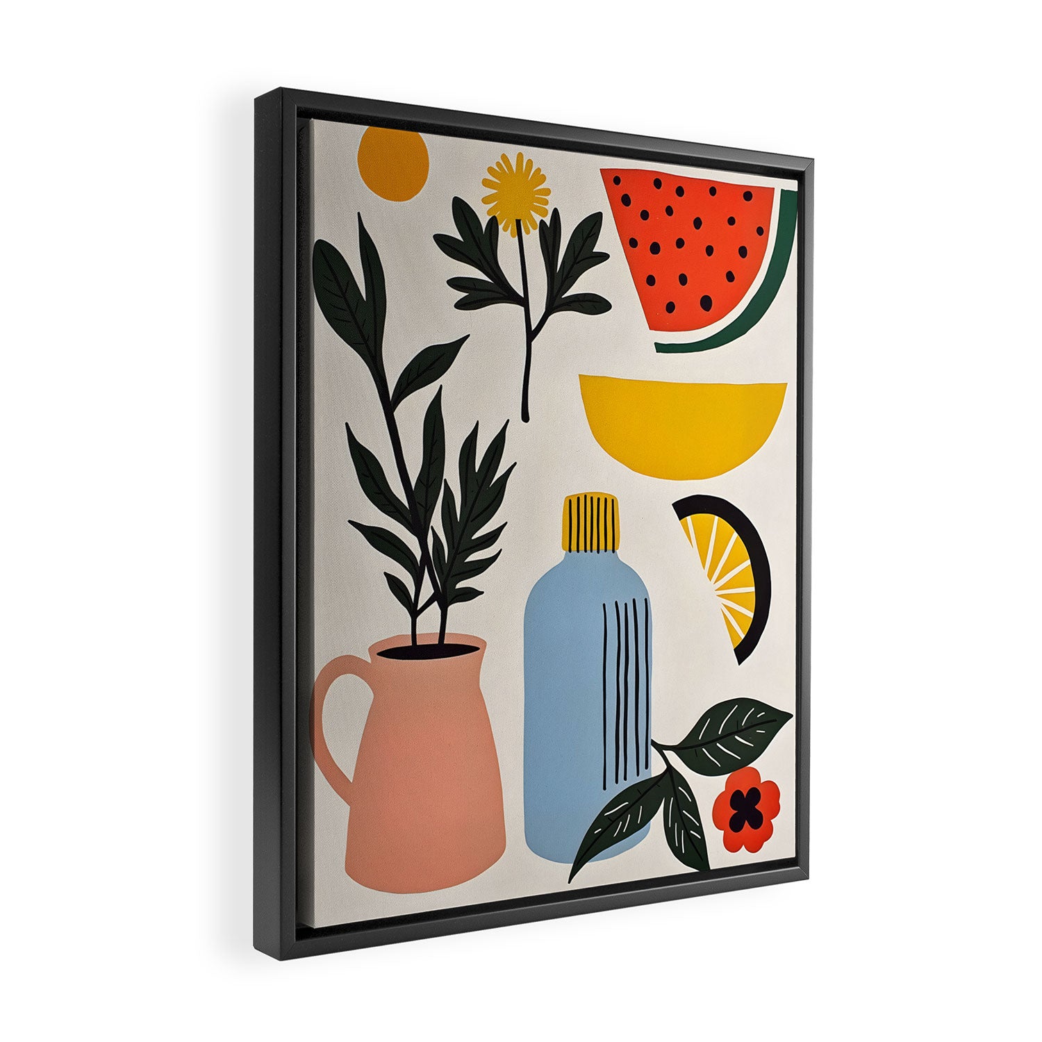 Things of Joy Framed Canvas Print Gallery Image 2