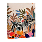 Three Zebras Canvas Print Gallery Image 6