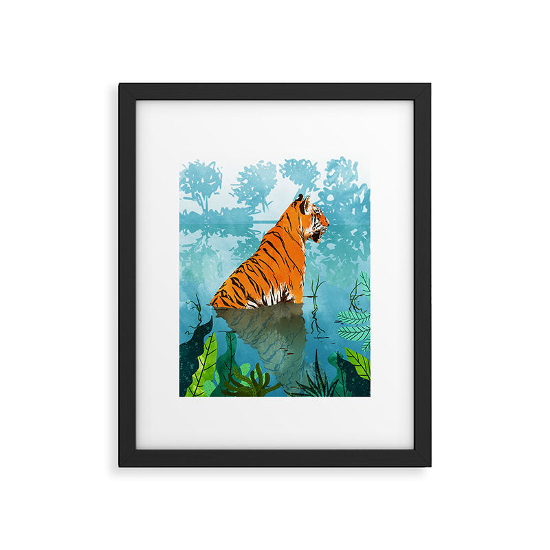 Tiger Creek Framed Art Print Gallery Image 5